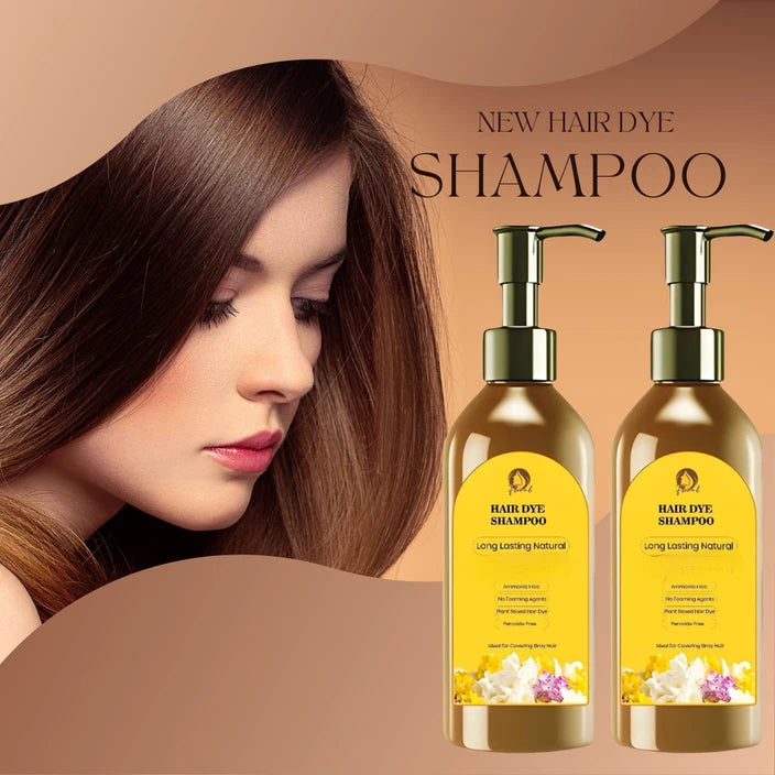 Natural Hair Dye Shampoo(Buy 1 Get 1 Free)