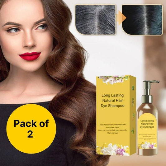 Natural Hair Dye Shampoo(Buy 1 Get 1 Free)